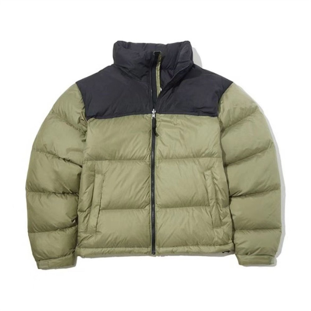 OEM Custom Padded Bubble Coat Puffer Duck Down Jacket Hooded Shiny Two Tone Men's Winter Bubble Jacket For Men