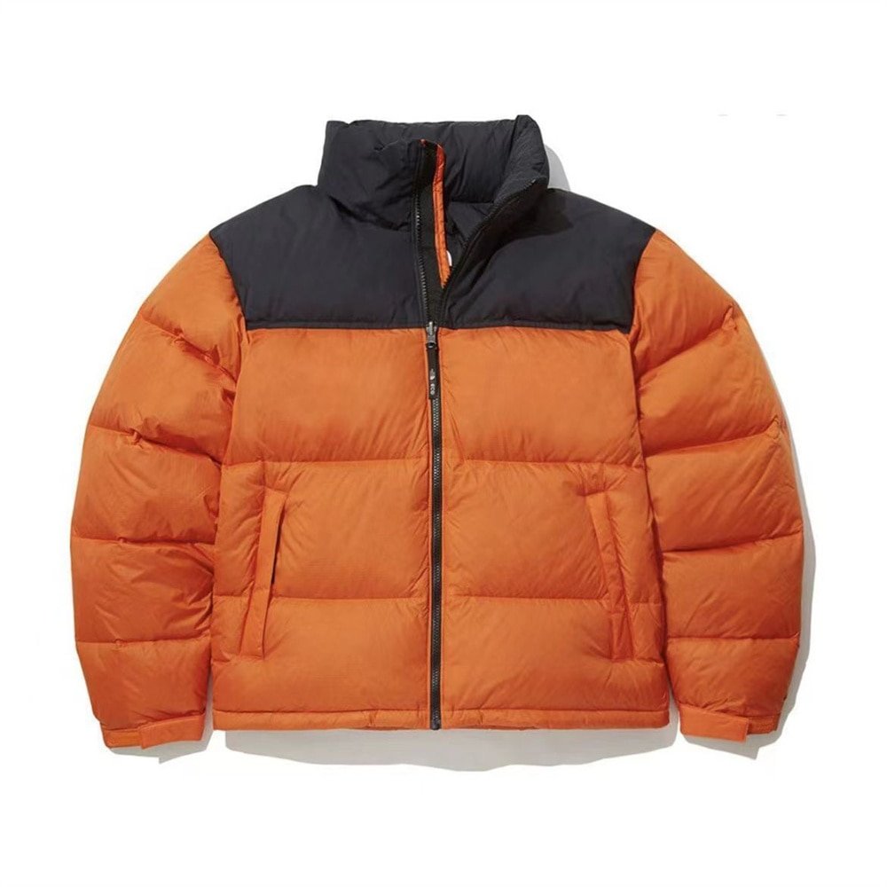 OEM Custom Padded Bubble Coat Puffer Duck Down Jacket Hooded Shiny Two Tone Men's Winter Bubble Jacket For Men