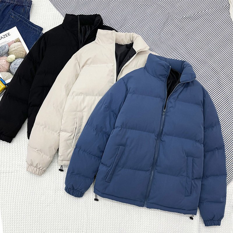 Custom Logo 2024 New Men's Plus Size Jackets Men Casual Fashion Winter Puffer Jacket Mens Short Bomber Jacket Coats