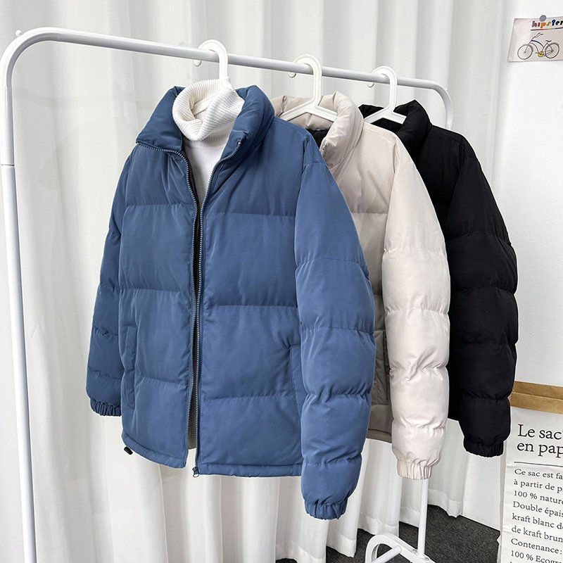 Custom Logo 2024 New Men's Plus Size Jackets Men Casual Fashion Winter Puffer Jacket Mens Short Bomber Jacket Coats