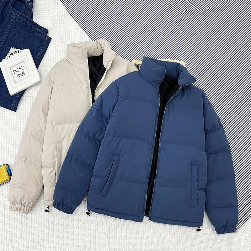 Custom Logo 2024 New Men's Plus Size Jackets Men Casual Fashion Winter Puffer Jacket Mens Short Bomber Jacket Coats