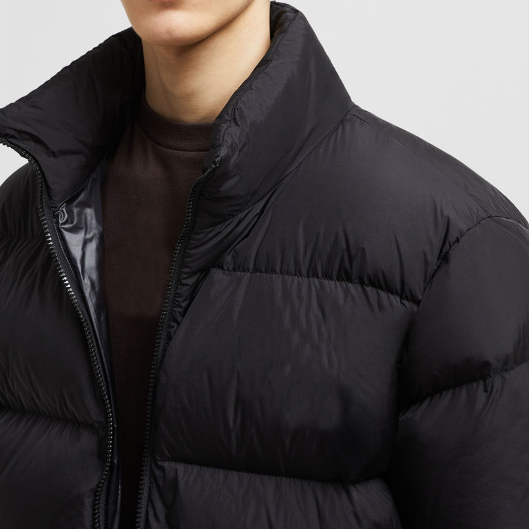 Windbreaker OEM men's jackets solid color jacket for men fashion thick cotton padded jacket