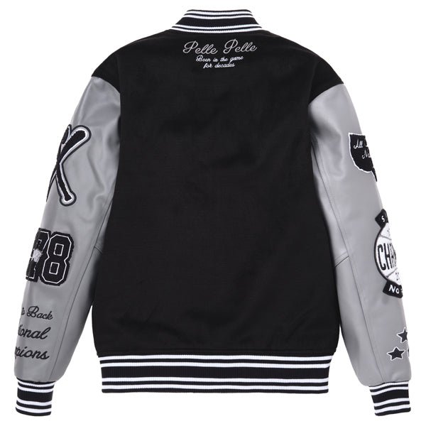 plus size letterman varsity jacket for men's high quality chenille patches custom patches logo label