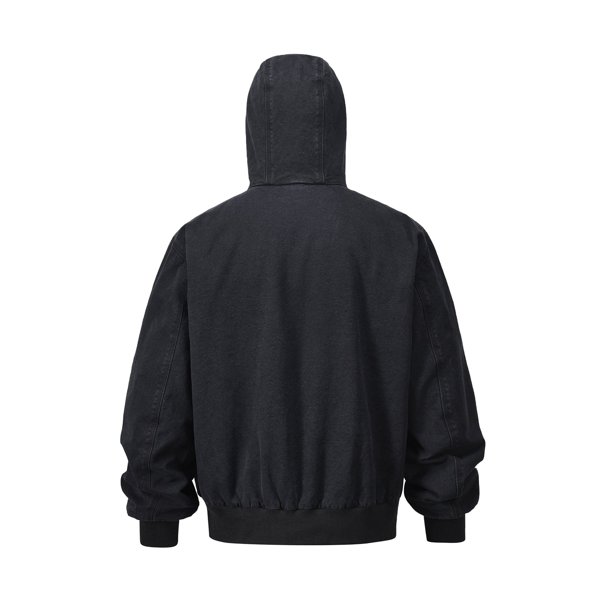 New style high street trendy men's jacket with thickened and cotton washed hooded jacket OEM