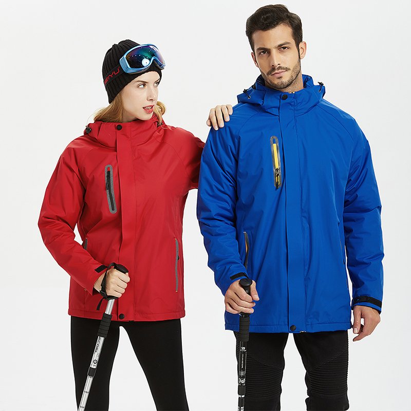 Men's Wholesale Lightweight Waterproof Hooded Jacket Outdoor Jacket Windbreaker Hiking Jacket