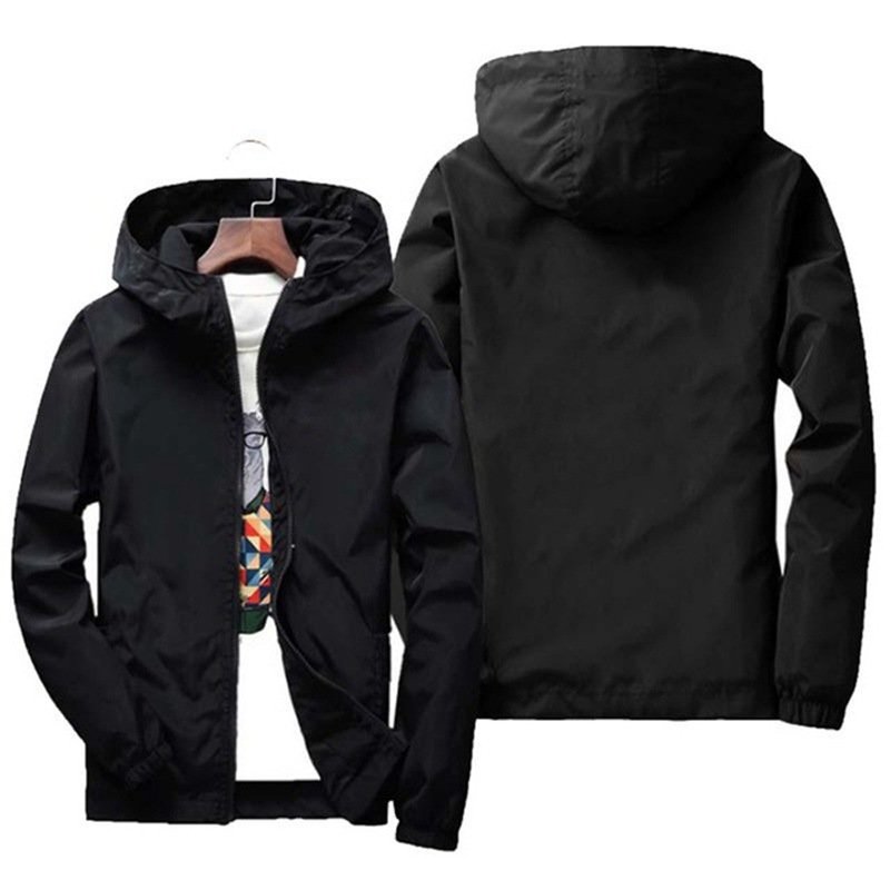 New Spring and Autumn Windbreaker, Sun Protection, Group Suit, Logo Printing Men's Jackets