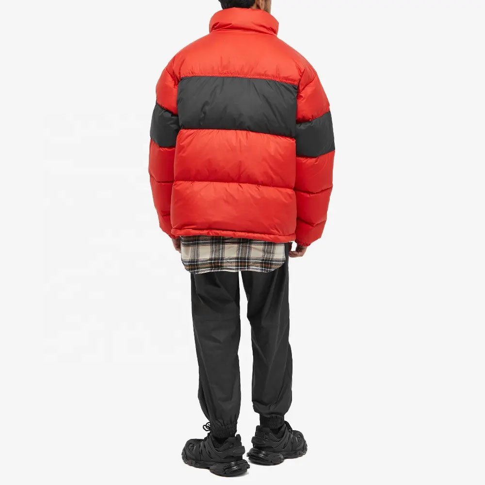 Wholesale Fashion Man Black Winter Designer Coats Custom Down Plus Size Bubble Men'S Down Puffer Jacket