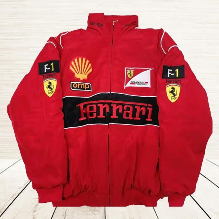 Factory wholesale Men's Winter Hip Hop Thick Warm Jacket Retro Motorcycle F-1 RetroPilot Cotton Parka Male Baseball WorkJackets