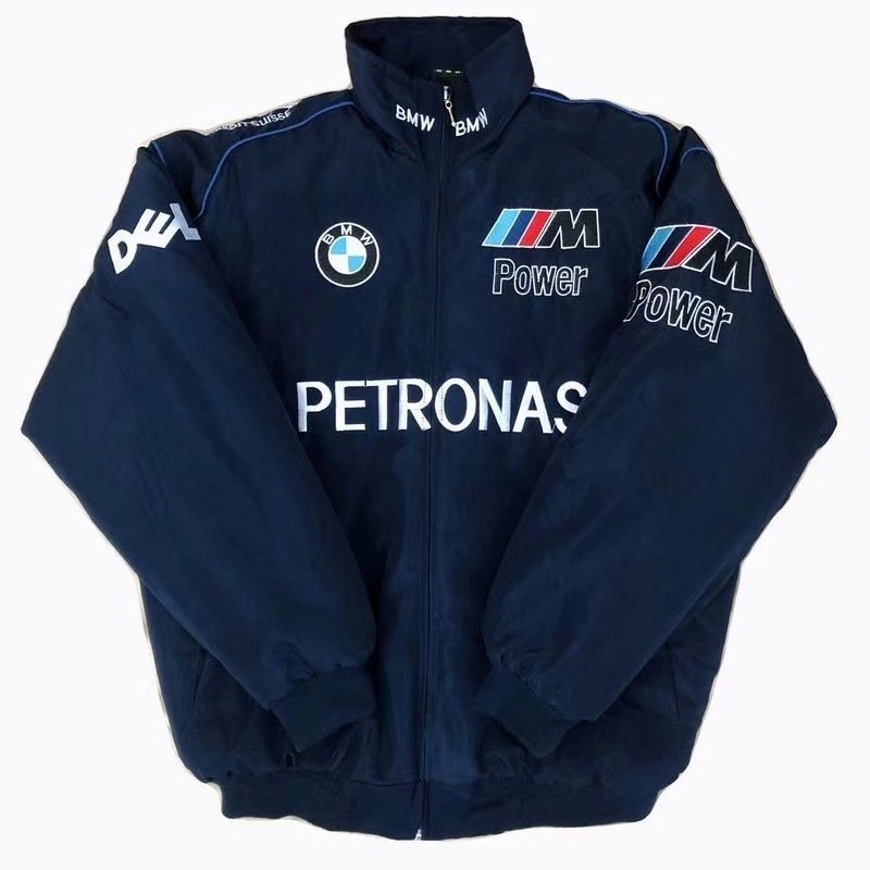 Factory wholesale Men's Winter Hip Hop Thick Warm Jacket Retro Motorcycle F-1 RetroPilot Cotton Parka Male Baseball WorkJackets