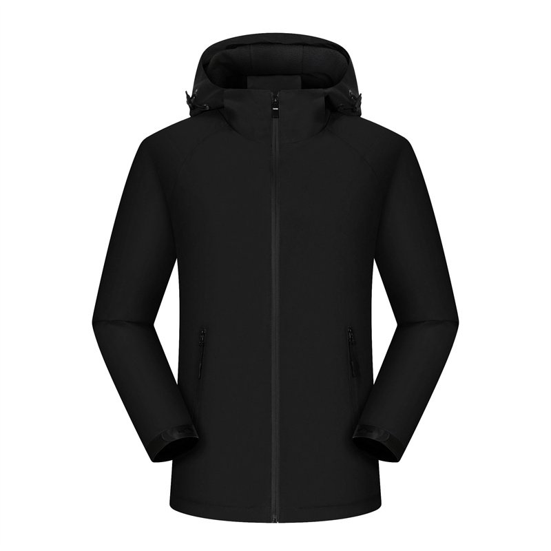 Chinese custom Chinese men's waterproof jacket casual ordinary windproof soft shell jacket cheap express clothing