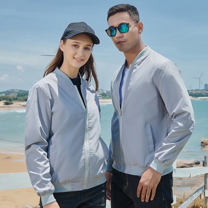 Factory Price Windproof Baseball Uniform Windbreaker Pure Polyester men's High Quality jackets For Men
