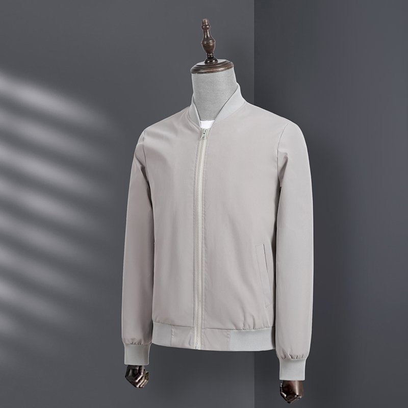 Factory Price Windproof Baseball Uniform Windbreaker Pure Polyester men's High Quality jackets For Men