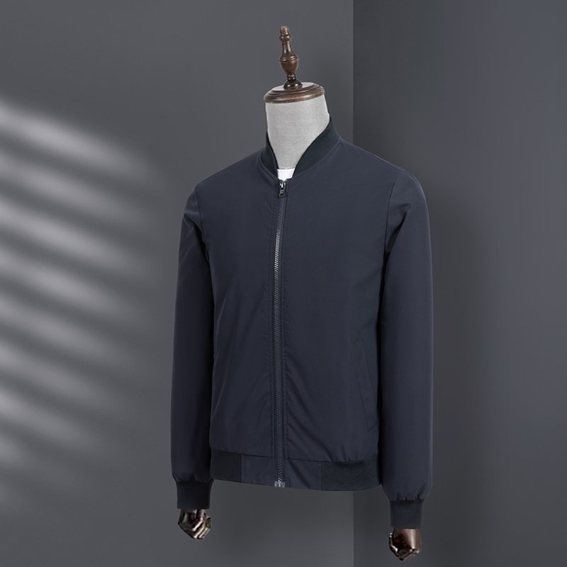 Factory Price Windproof Baseball Uniform Windbreaker Pure Polyester men's High Quality jackets For Men