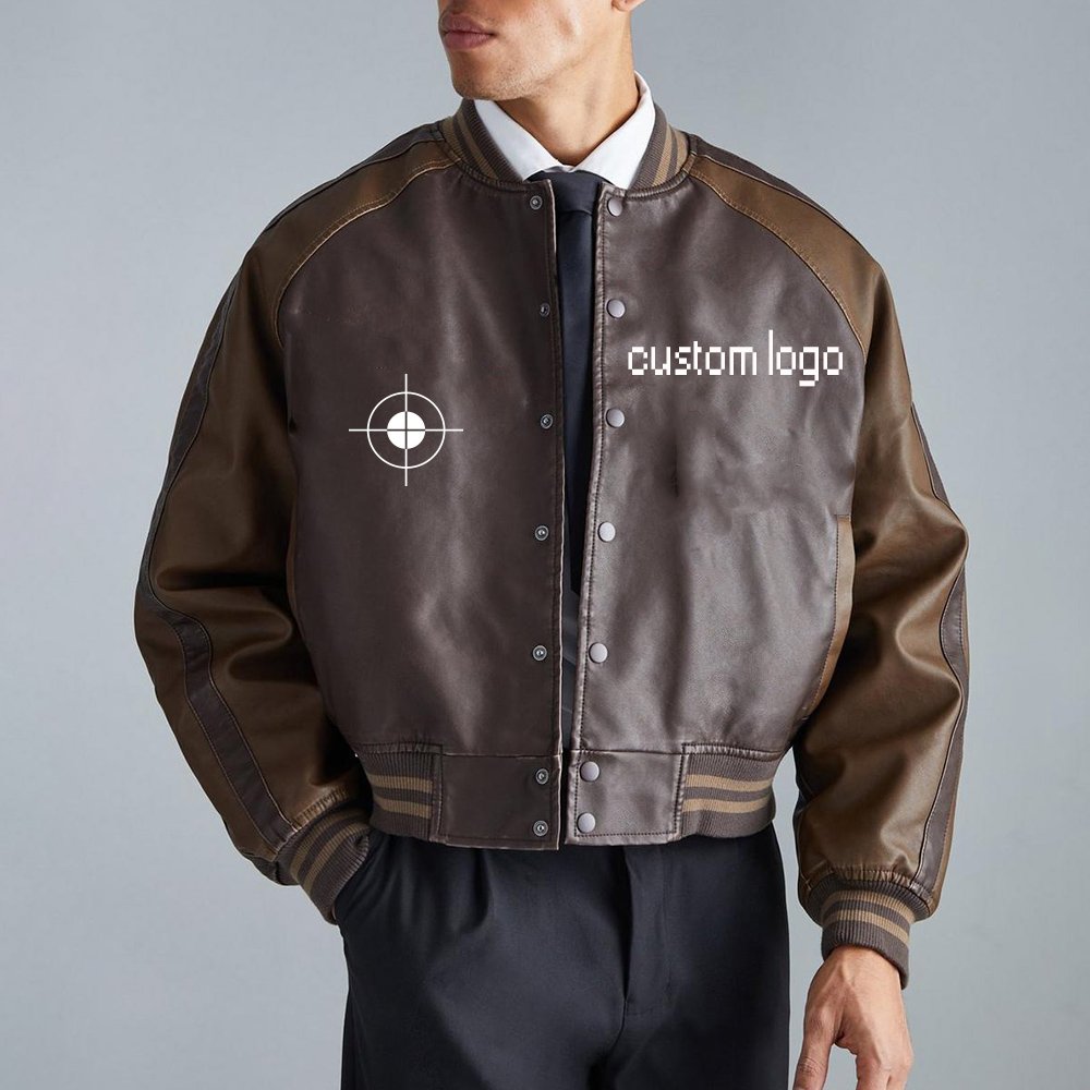 2024 Puffer Edition Men's Avirex Leather Jacket XL Cow Leather Selling Bomber Leather French lambskin Sports Jacket