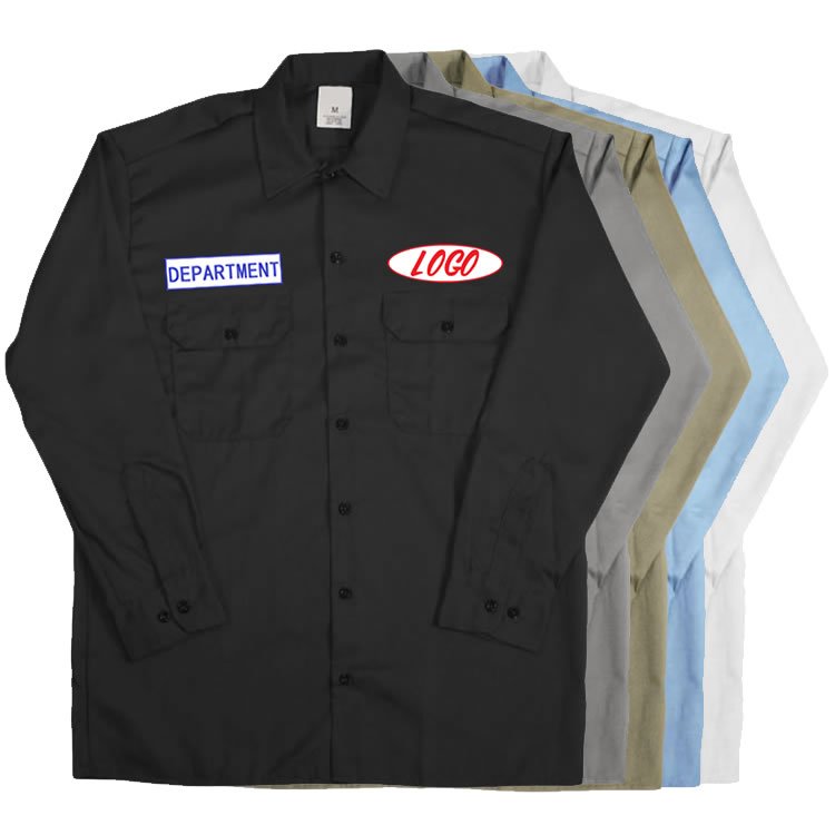 Factory DIRECT FALL THIN LONG SLEEVE BLACK INDUSTRIAL CUSTOM MEN'S MECHANICAL WORK SHIRT JACKET