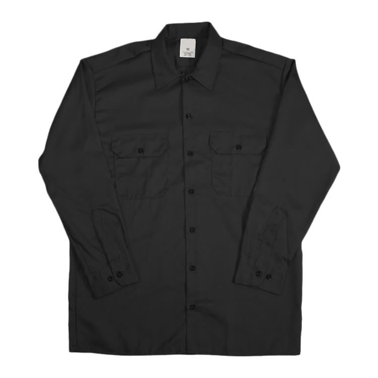 Factory DIRECT FALL THIN LONG SLEEVE BLACK INDUSTRIAL CUSTOM MEN'S MECHANICAL WORK SHIRT JACKET