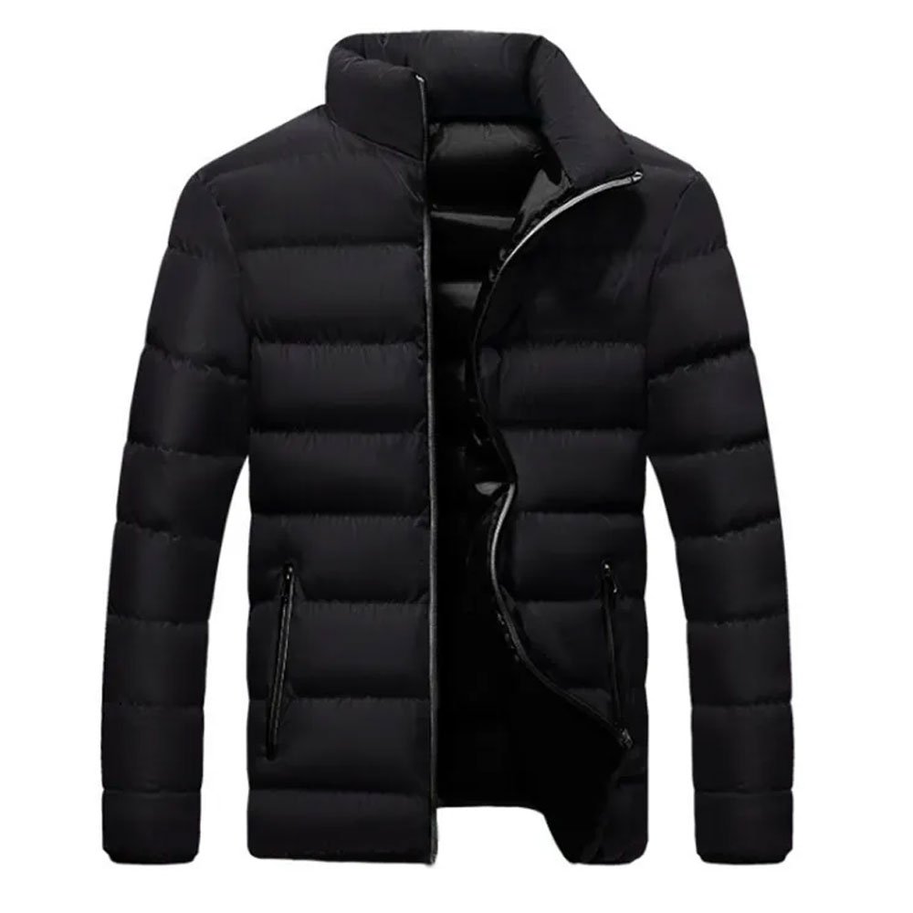 Hot Selling Custom Logo High Quality Bubble Jacket Breathable Hooded Long Sleeve Thick Padded Canvas Customized Puffer Jacket