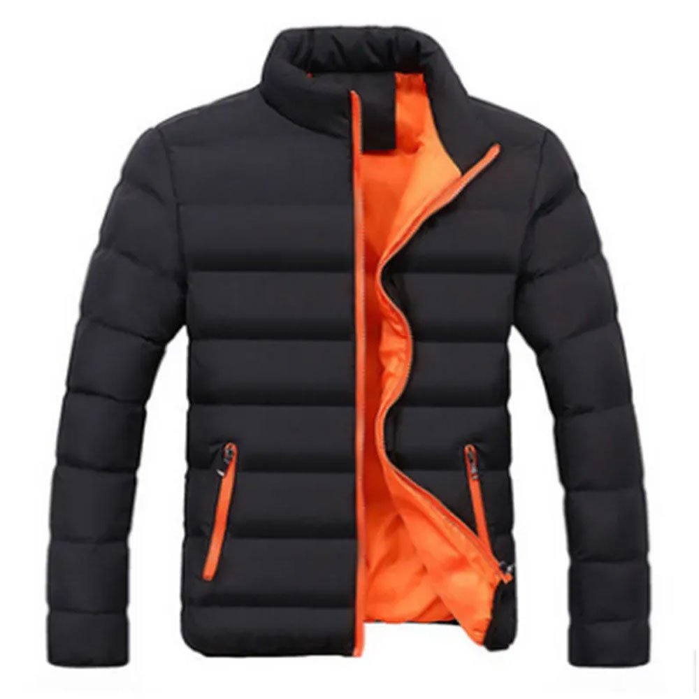 Hot Selling Custom Logo High Quality Bubble Jacket Breathable Hooded Long Sleeve Thick Padded Canvas Customized Puffer Jacket