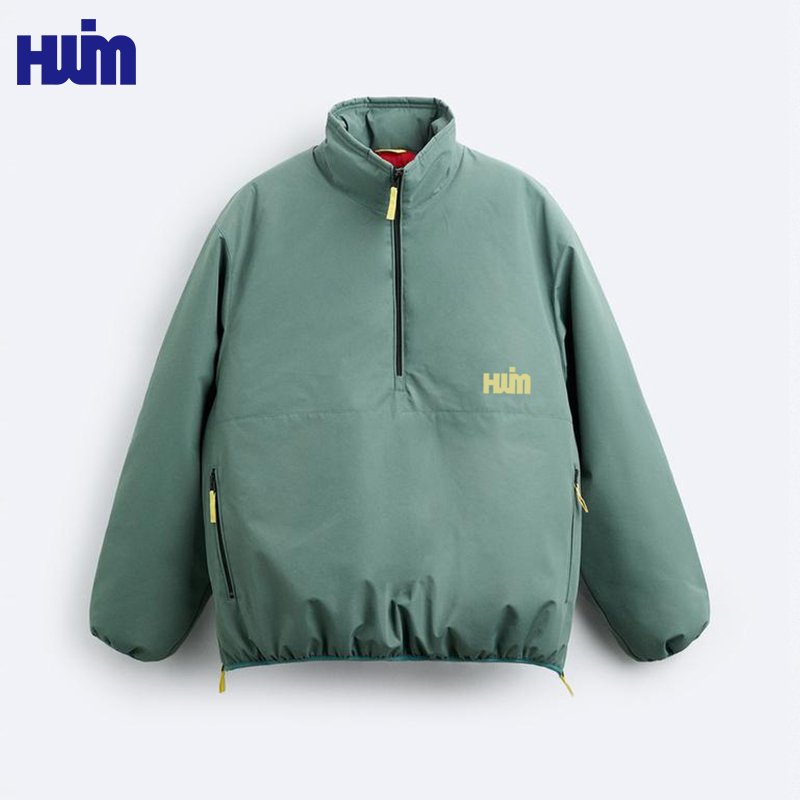 Fashion Trend High Collar fluffy Jackets Custom Logo Men's Oversize Style Casual Outdoor Waterproof Jacket Coat With Zip Pocket