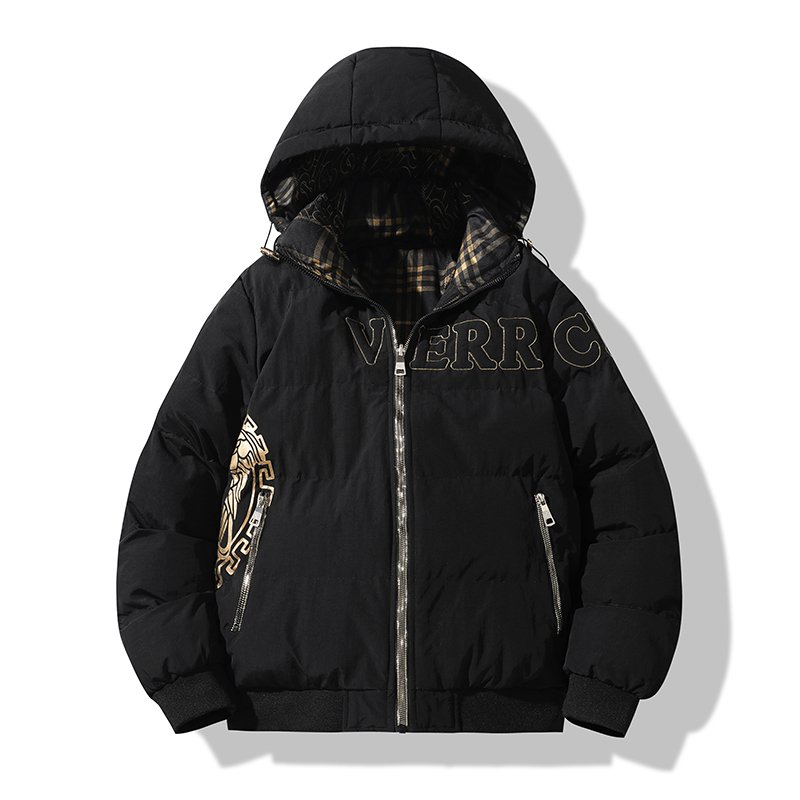 Men's Insulated Tactical Jacket Thick Custom Buttons Baseball Jacket Woven High Quality Racing Jacket Wholesale