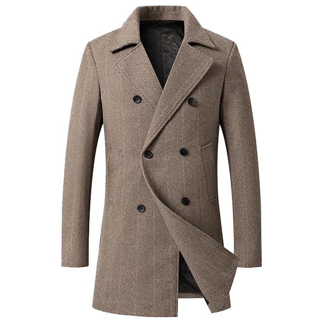 Best Quality Promotional Fashion Casual Men's Business Double Breasted Men's Jackets & Coats