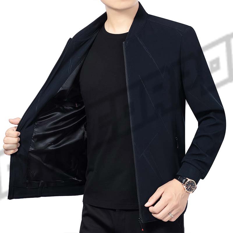 High Quality Men Fashion Jacket Casual Bomber Stand Collar Jackets Men Outdoor Jackets Winter 2022