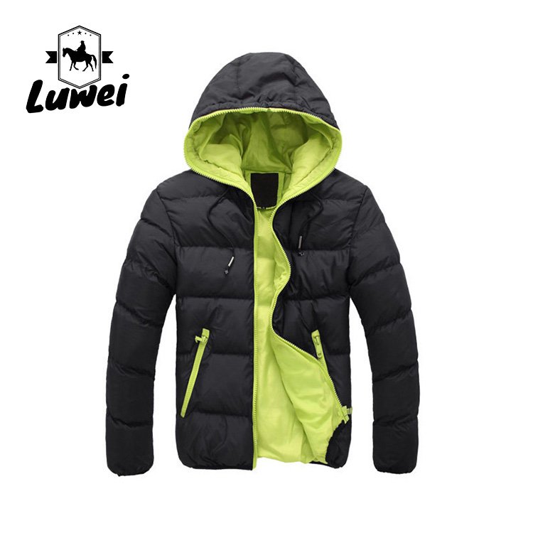 Bomber Jaket Chaquetas Bubble Blusao Long Sleeve Full Zipper Utility Cotton-padded Coat Thicken Hooded Jacket