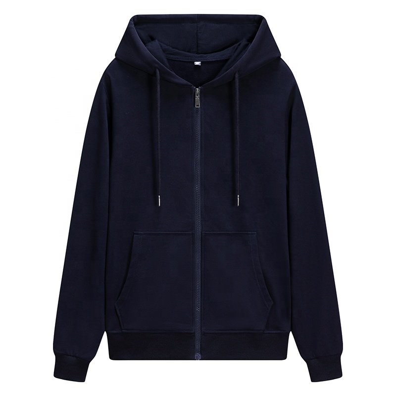 High Quality Polyester Moisture Wicking Long Sleeve Zipper Men's Jackets With Zipper Side Pockets For Outdoors Sports