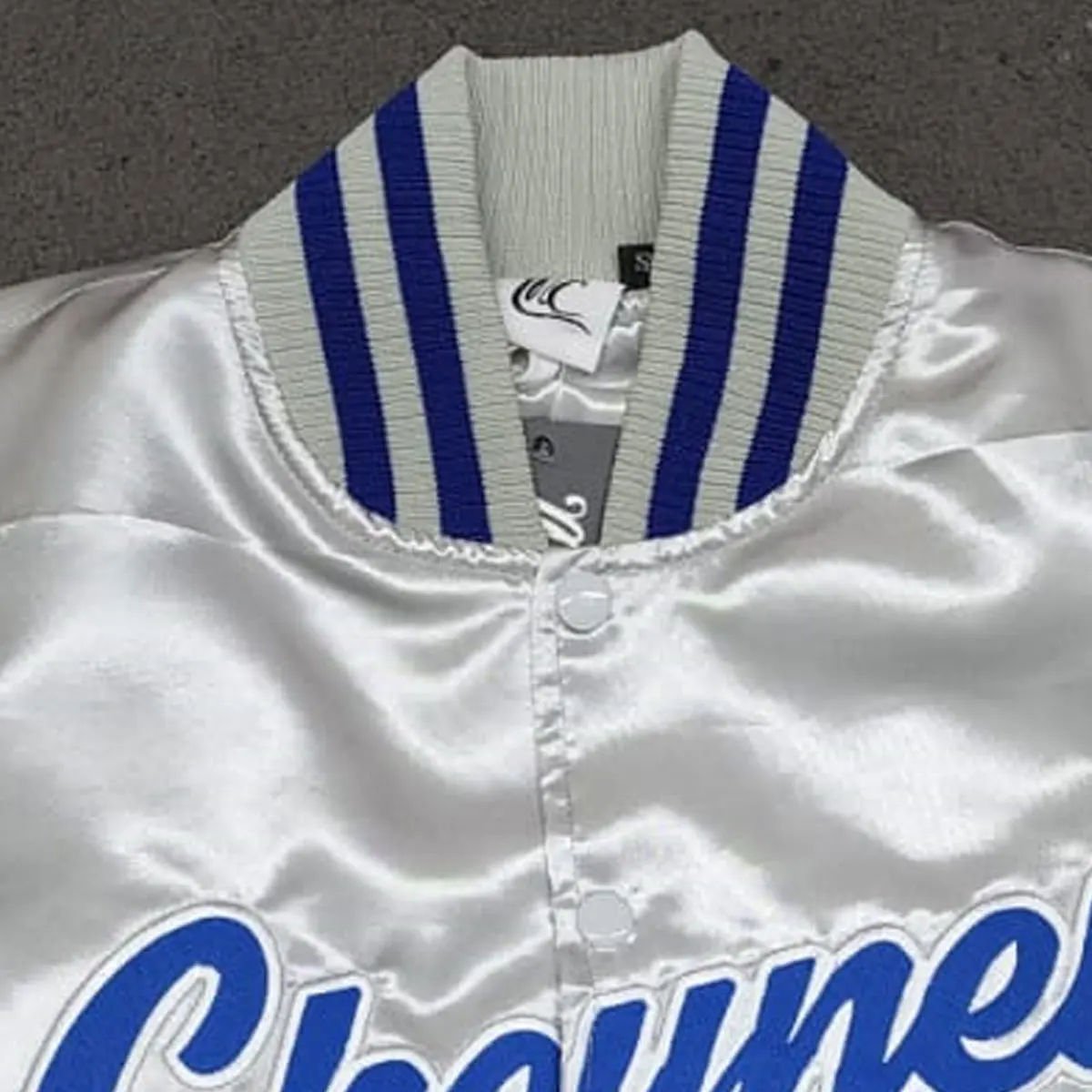 High Quality Customizable Satin Baseball Jackets Varsity Style with Hooded Collar Sublimation Technique Wholesale with Lining
