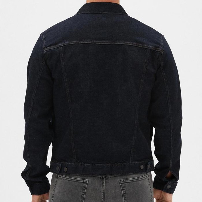 Customized size hemp cotton Denim jacket eco-friendly Big /Tall Men's Jacket hemp fabric men's jacket
