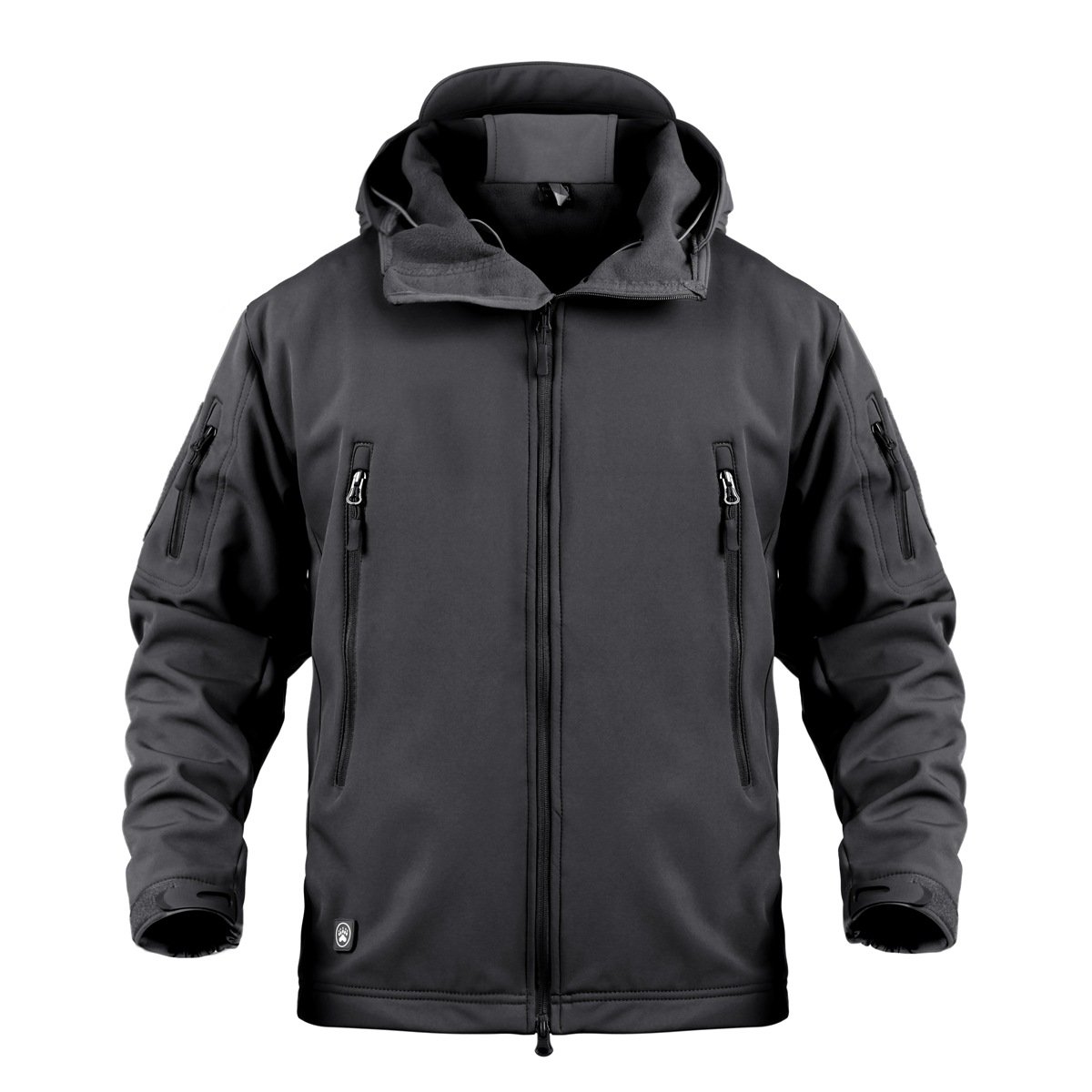 2024 Men's Hoodies Softshell Tactical Jacket Casual, Custom Men's Windbreaker Zipper Men Coats, Hiking Men's Jackets