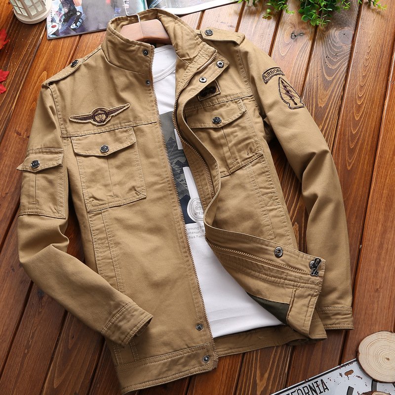 2024 New KYT Autumn Style Cotton Men Jacket Casual Green Color Jackets Male