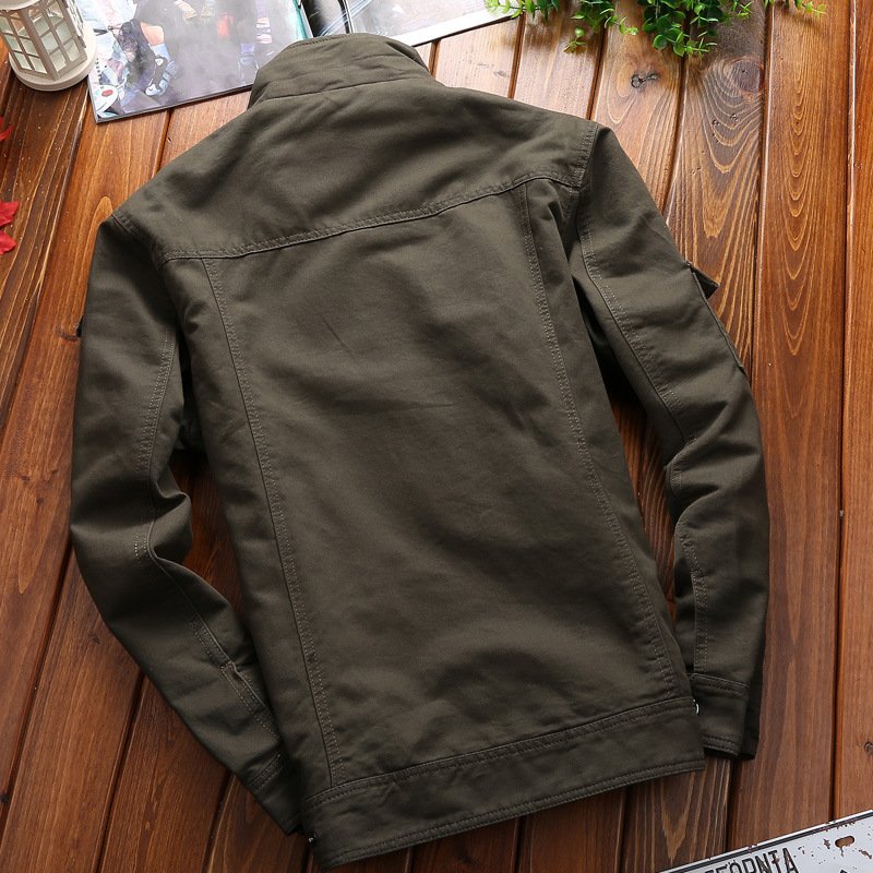 2024 New KYT Autumn Style Cotton Men Jacket Casual Green Color Jackets Male