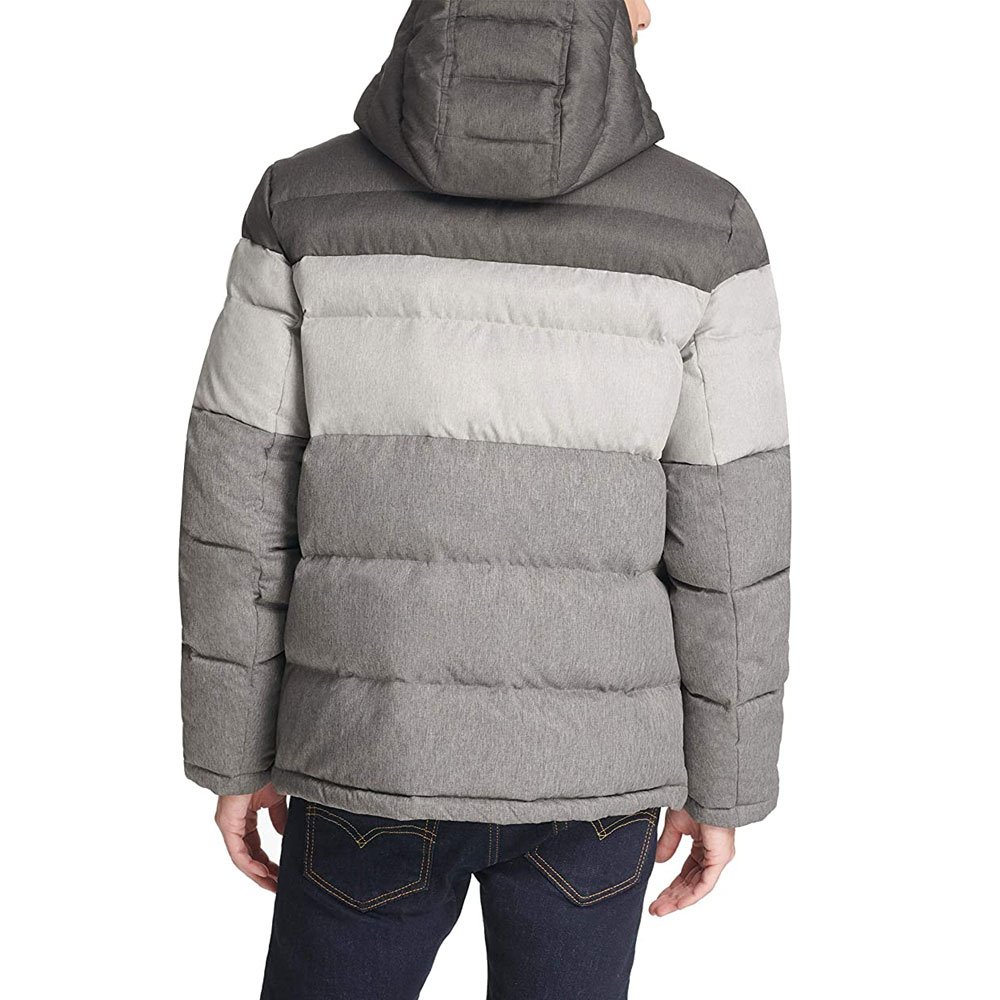 OEM Custom Design Winter Down Puffer Men Jacket Streetwear Printing Thickening Bubble Men's Puffer Jacket Casual Streetwear