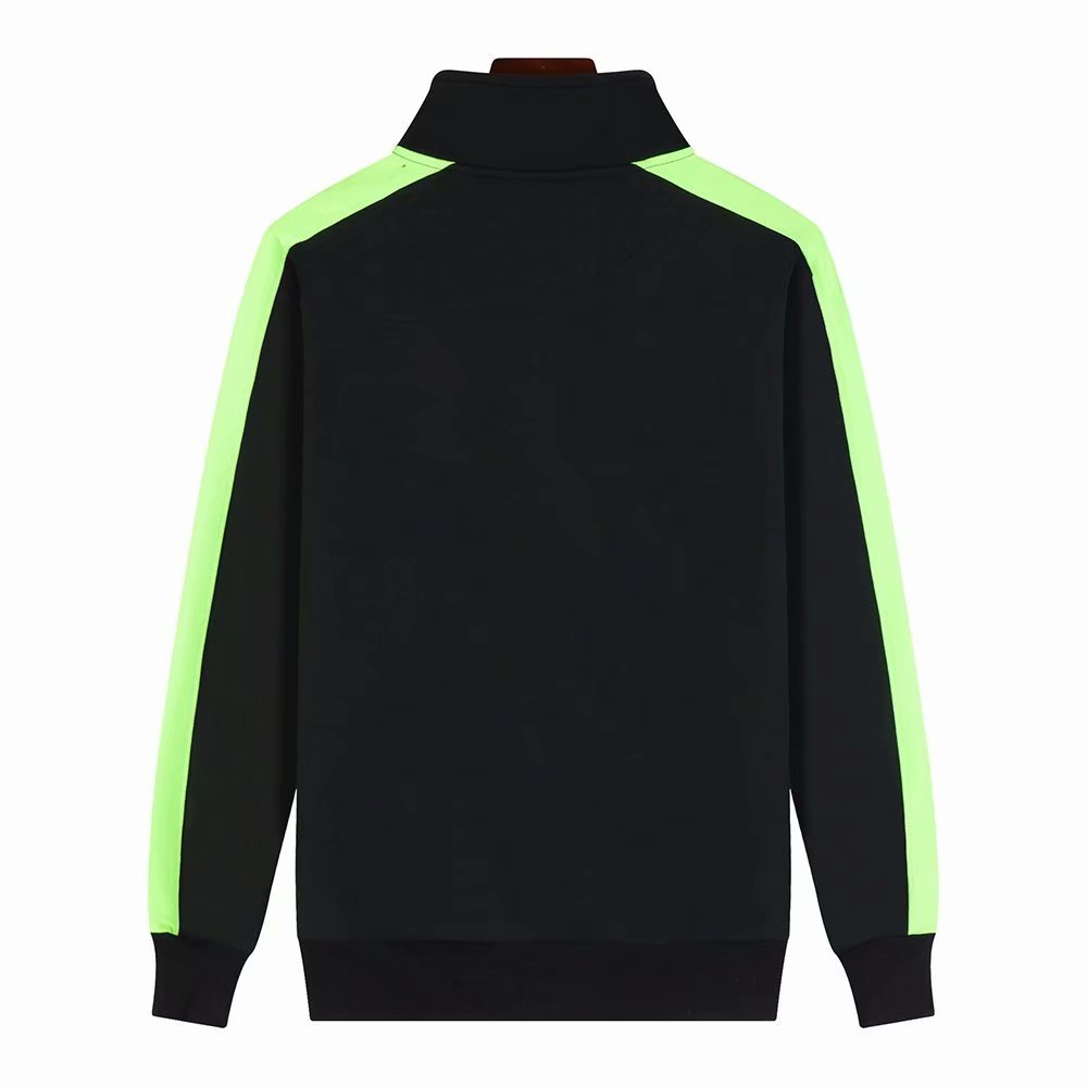 Men's hiking jackets warm long-sleeved T-shirts women's polyester-cotton zipper shirts