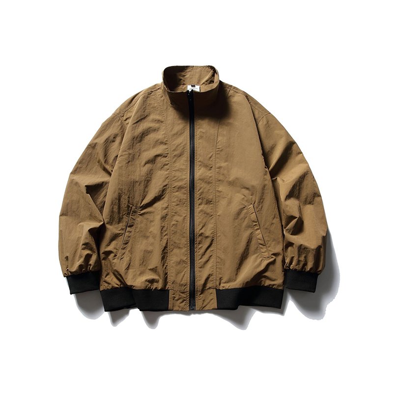 Hot Selling Men's Bomber Jacket blank nylon fabric Casual Fall Winter Warm Fashion Jacket and Coats Outwear