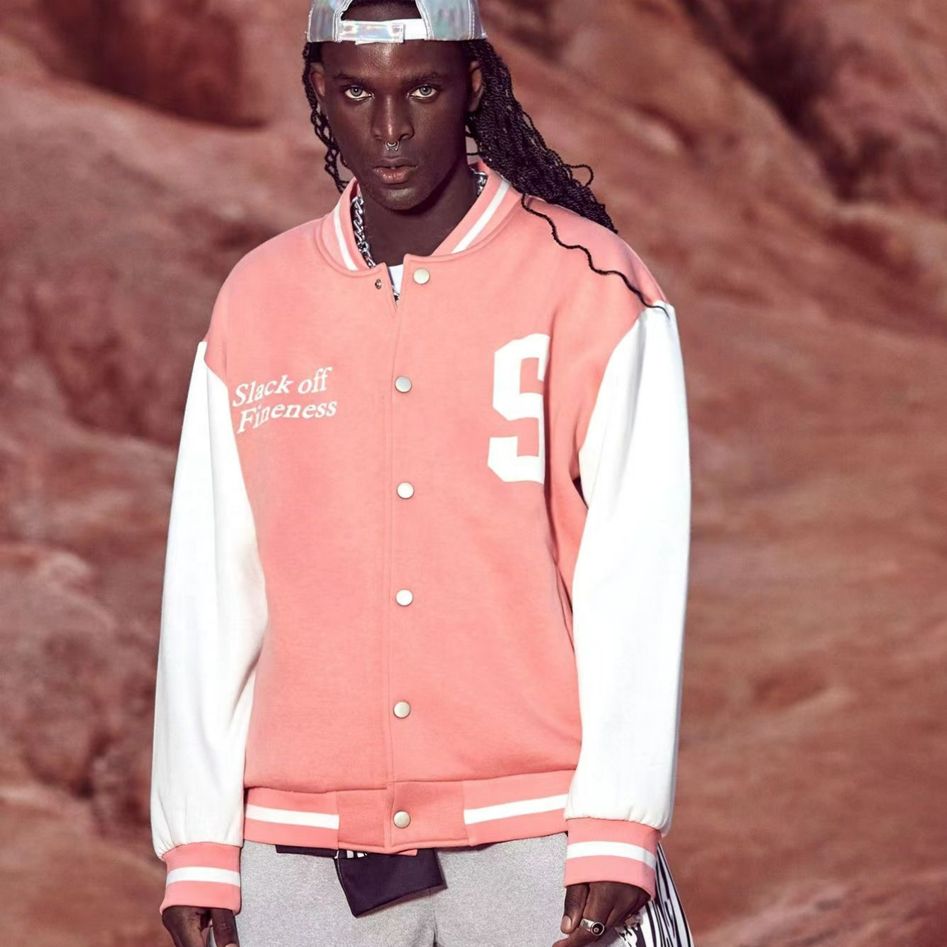 OEM Chenille Embroidery College Baseball Jacket Multi Colored Panel Varsity Jackets Chenille Varsity Jacket