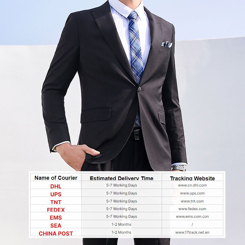 Navy Blue Men's 3 Piece Jacket Blazer Pour Hommes Slim Fit Suit Prom Groomsman Wedding Suits For Men