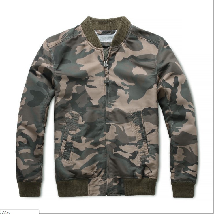 Spring new European and American men's jacket youth trend casual waterproof camouflage jacket men's manufacturers direct sale