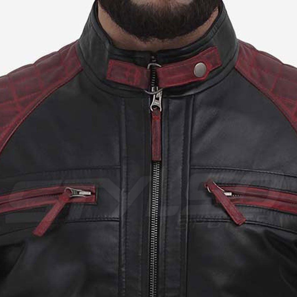 Best Selling Men Leather Jacket Breathable Windproof Leather Jacket For Men's