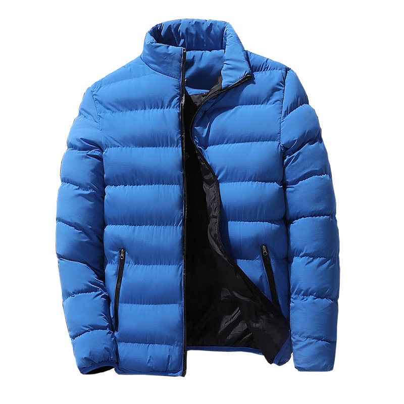 Wholesale outdoor custom logo Cotton-padded jacket Winter Resistant Packable Men Winter Warm Lightweight Winter Puffer Jacket