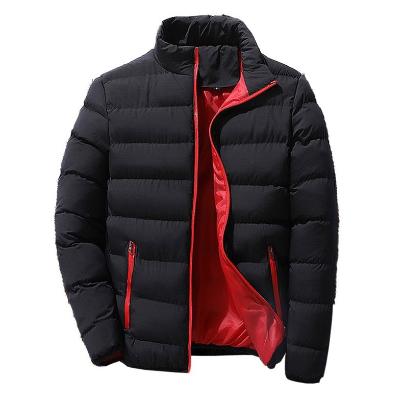 Wholesale outdoor custom logo Cotton-padded jacket Winter Resistant Packable Men Winter Warm Lightweight Winter Puffer Jacket