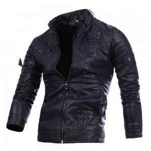 Luxury Designer Stylish Motorcycle Riding Biker Leather Lather Jacket Men Custom Logo Racer Genuine Leather Jacket For Men