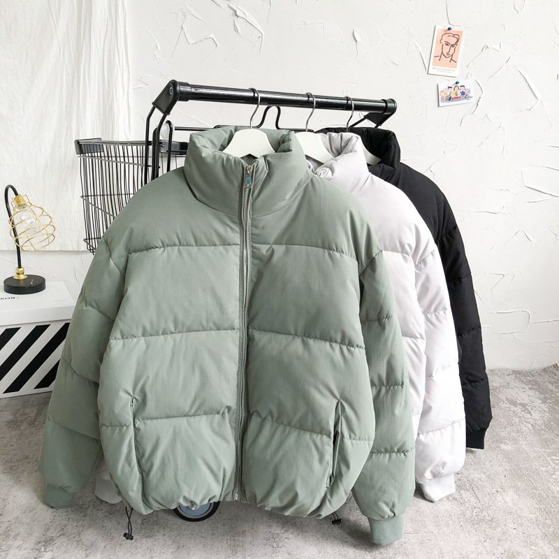 Men's Jackets 2022 Casual Fashion Short Motor Biker Bomber Puffer Jacket Coat Men Bubble Winter Coats
