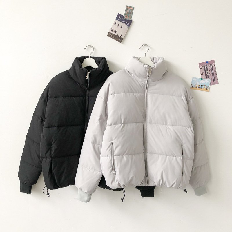 Men's Jackets 2022 Casual Fashion Short Motor Biker Bomber Puffer Jacket Coat Men Bubble Winter Coats