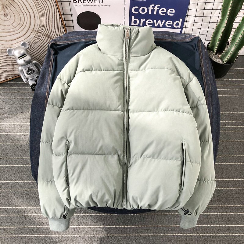 Men's Jackets 2022 Casual Fashion Short Motor Biker Bomber Puffer Jacket Coat Men Bubble Winter Coats