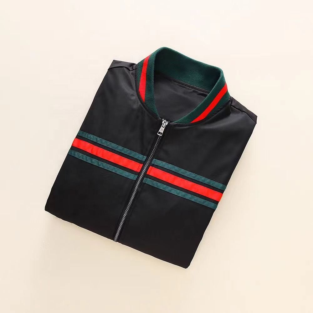 Designer clothing casual slim high quality gu cci man men's jackets nylon motorcycle retro lightweight jacket for me