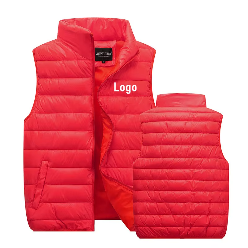Designer bodywarmer new men's gilet customized quilted vest casual lightweight puffer vest