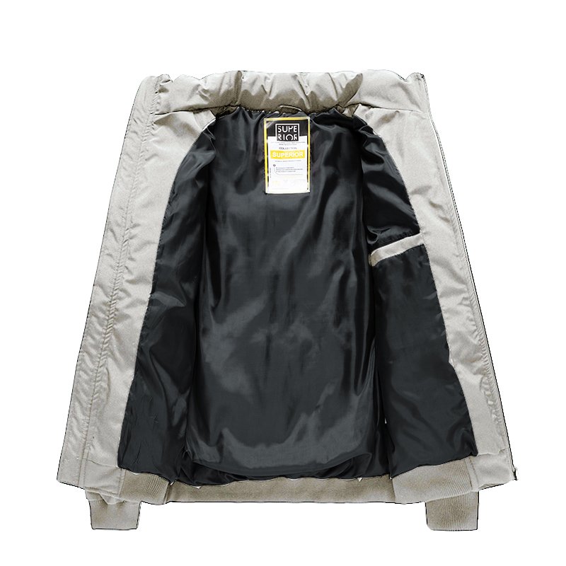 Men Fashion New Design Winter Puffer Shiny Jacket Warm Padding Wholesale Bubble Bomber Jacket