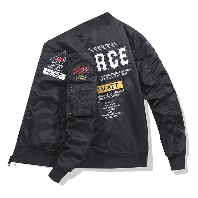 men's coats bomber jacket Pilot casual standing baseball clothing uniform plus size men's jackets